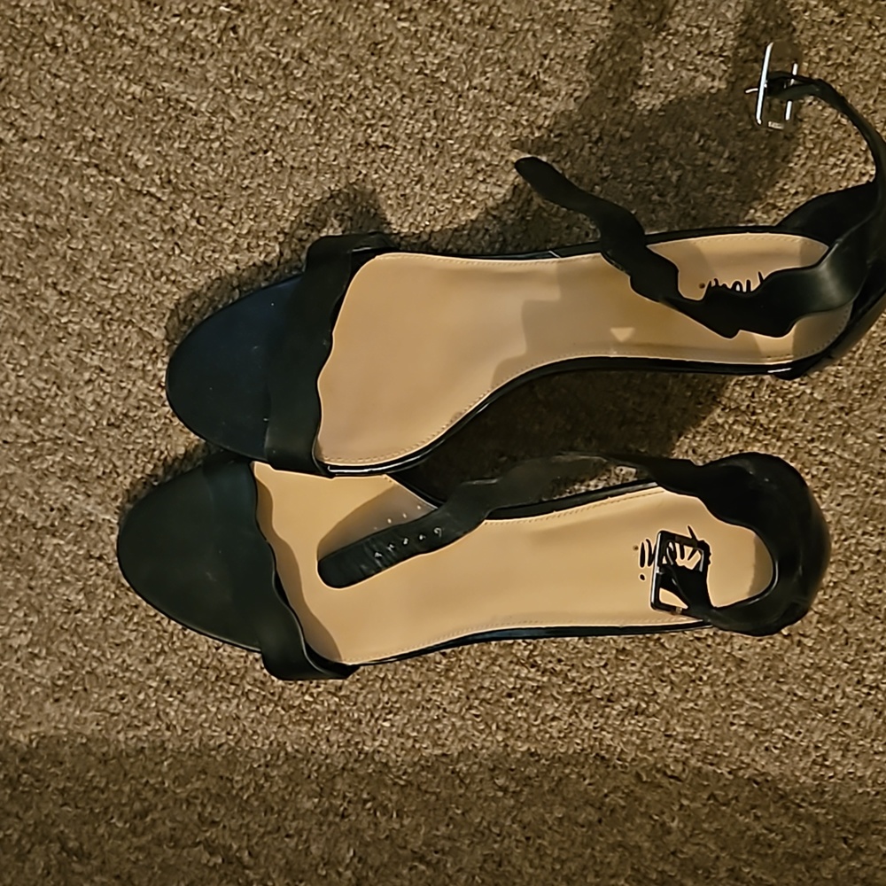 Black heels